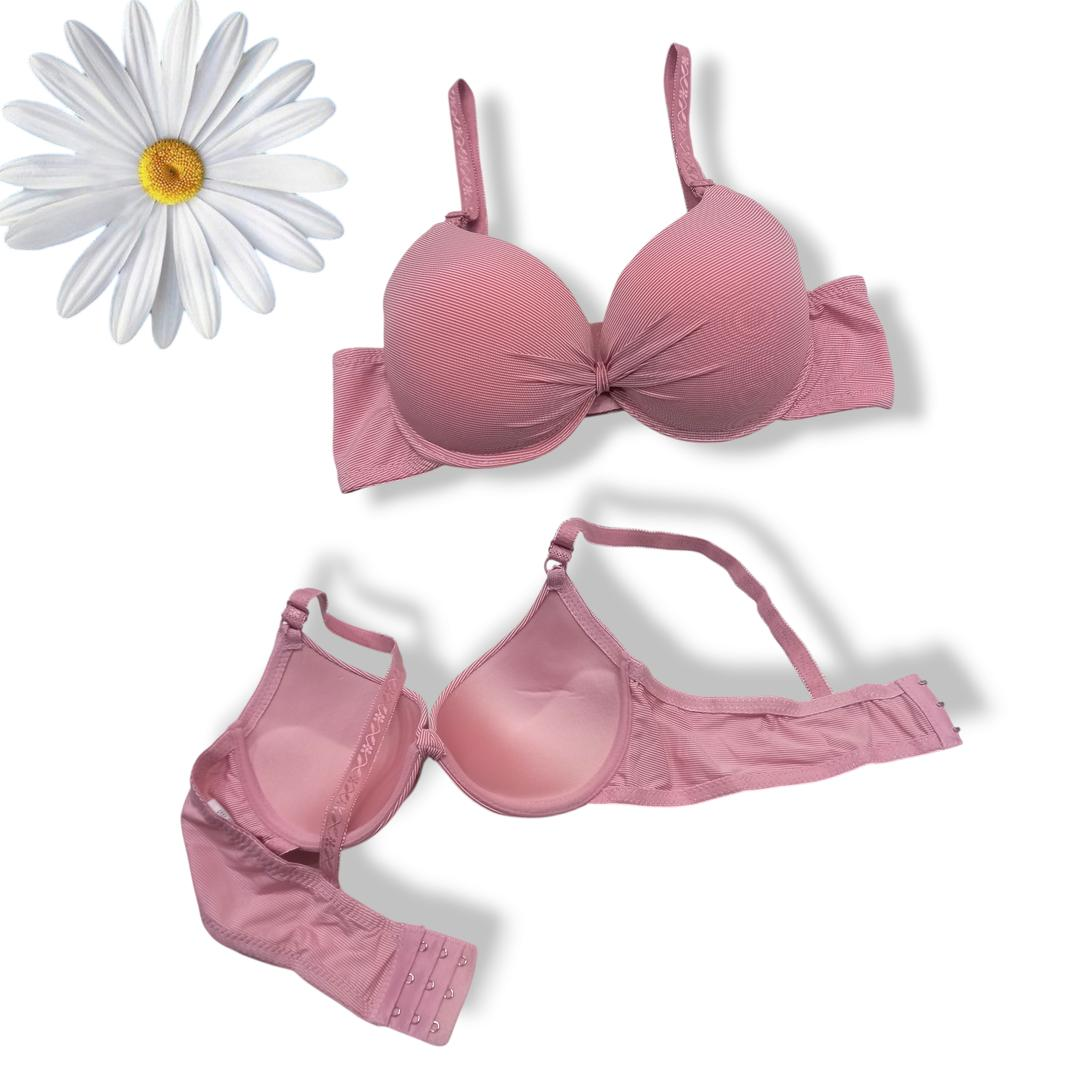 Silk Plain Comfortable & Lightweight Push UP Bra 168