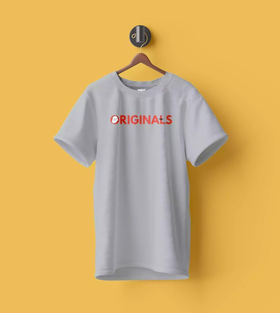 Men's Stitched Cotton Printed Graphic T-Shirt-Crewneck ORIGINALS