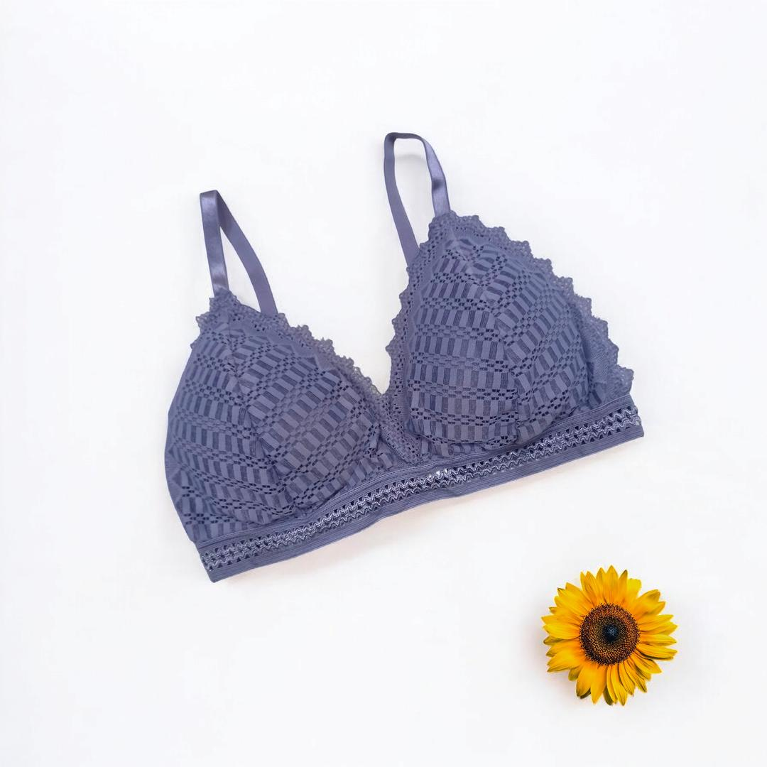Spandex Lace Work Comfortable & Light Weight Padded Bra 130