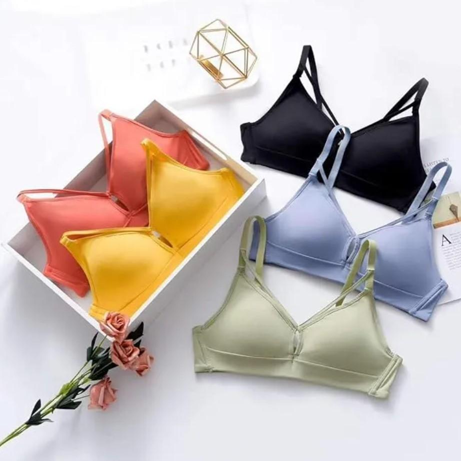 Malai Plain Comfortable & Light Weight Padded Bra 34