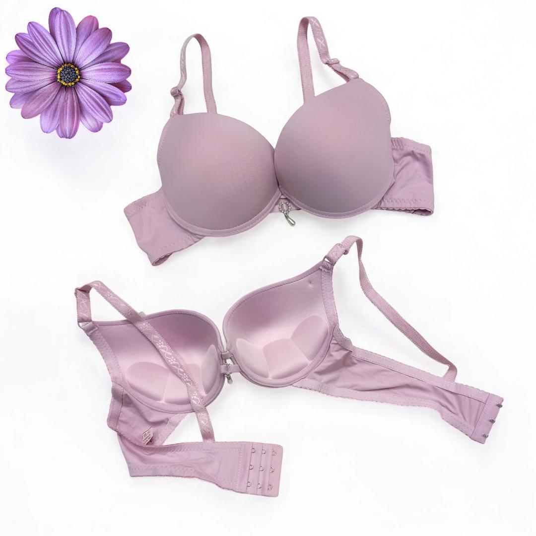 Silk Plain Comfortable & Lightweight Pushup Bra 160