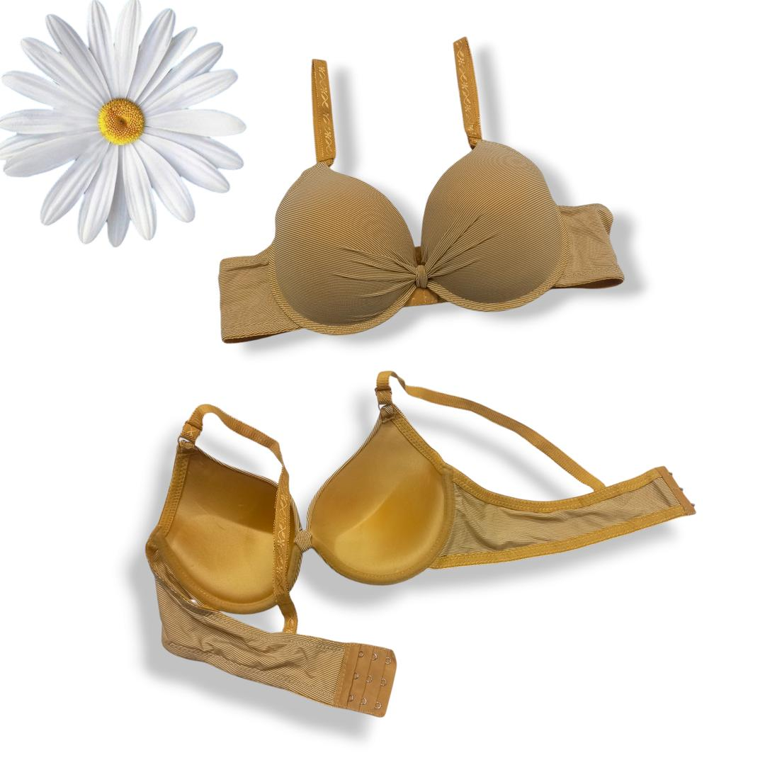 Silk Plain Comfortable & Lightweight Push UP Bra 169