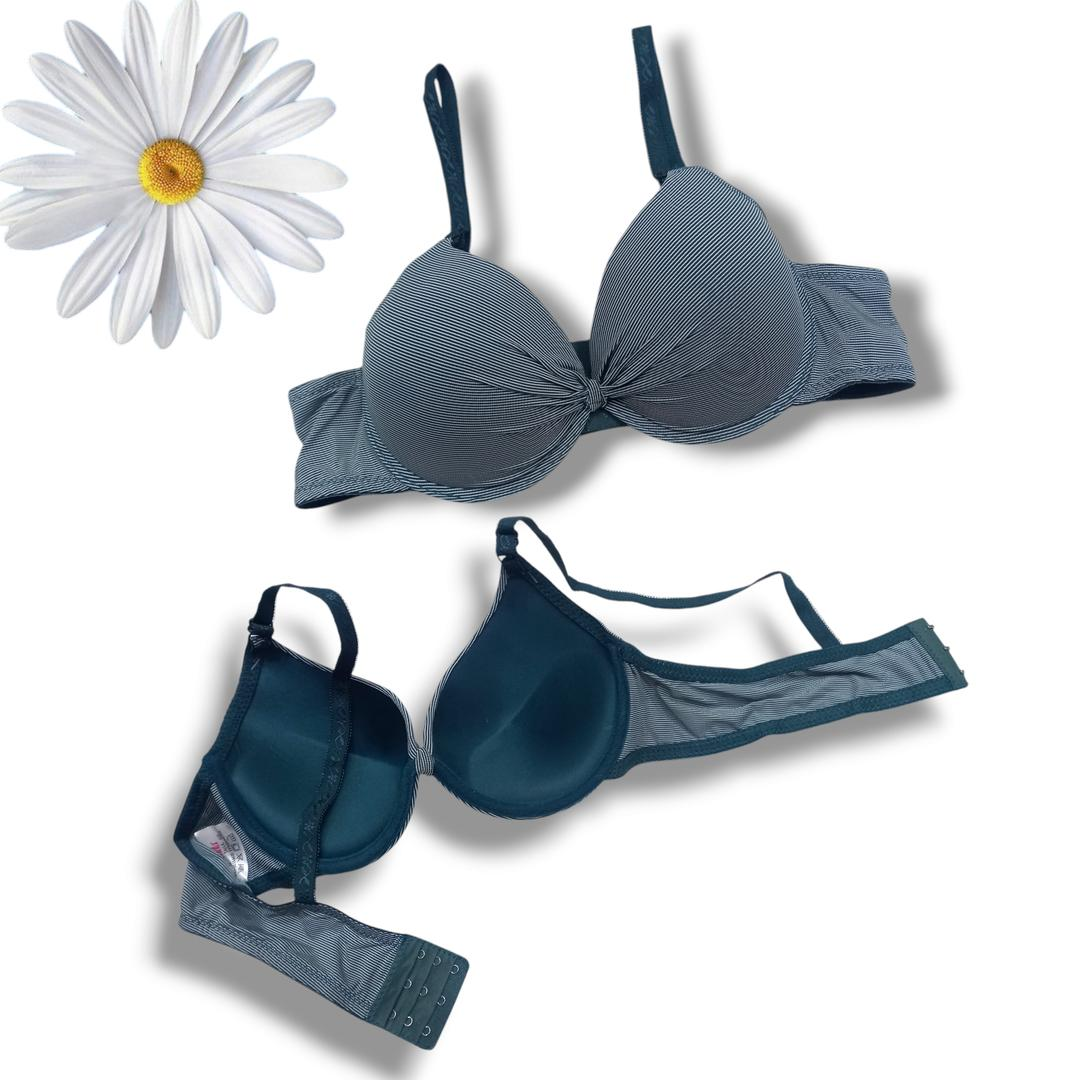 Silk Plain Comfortable & Lightweight Push UP Bra 166