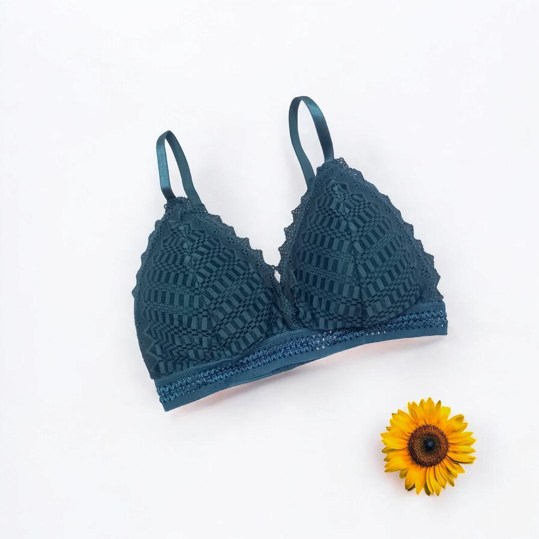 Spandex Lace Work Comfortable & Light Weight Padded Bra 131